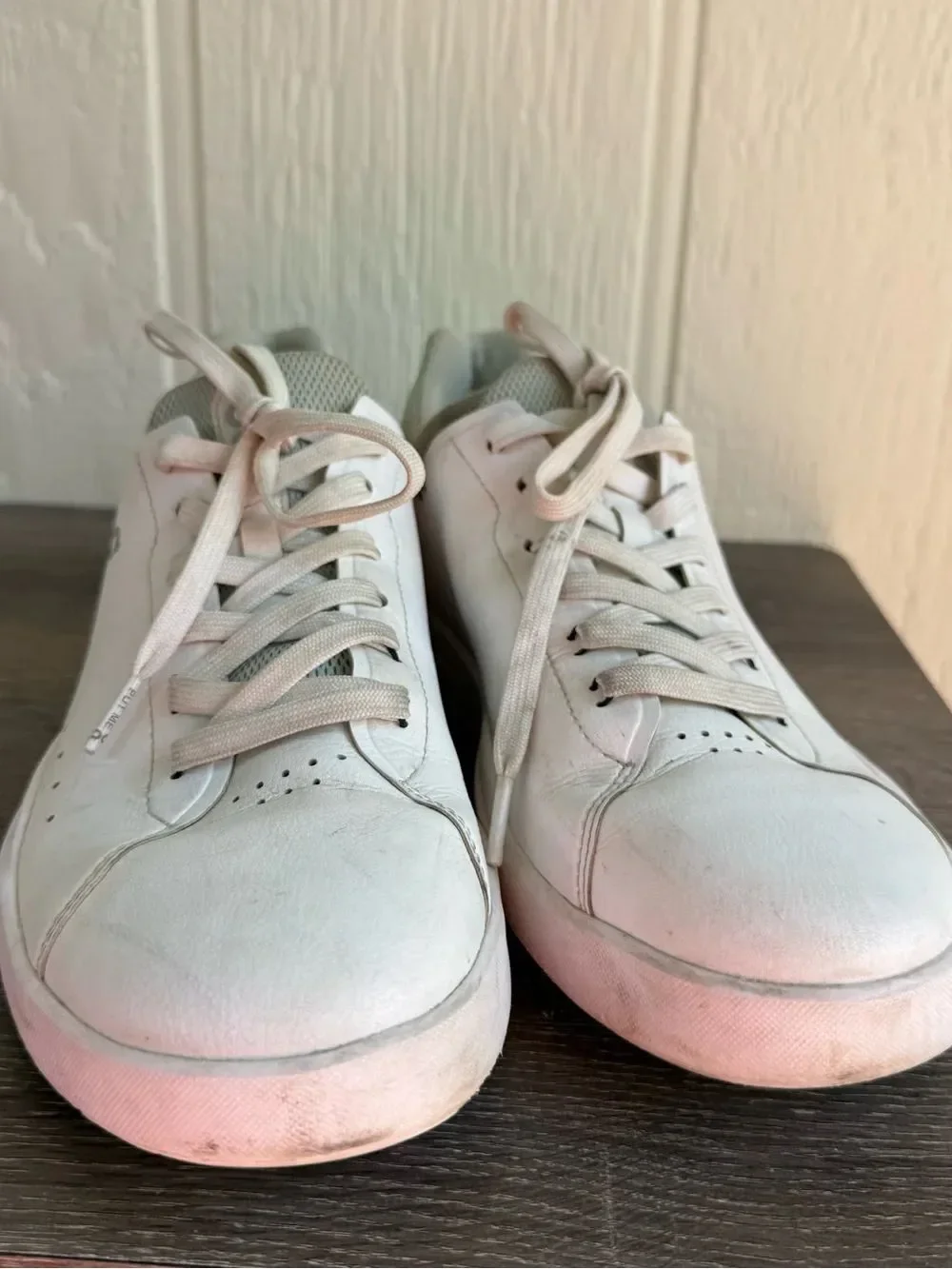 ON Cloud The Roger Advantage White Low-Top Sneakers